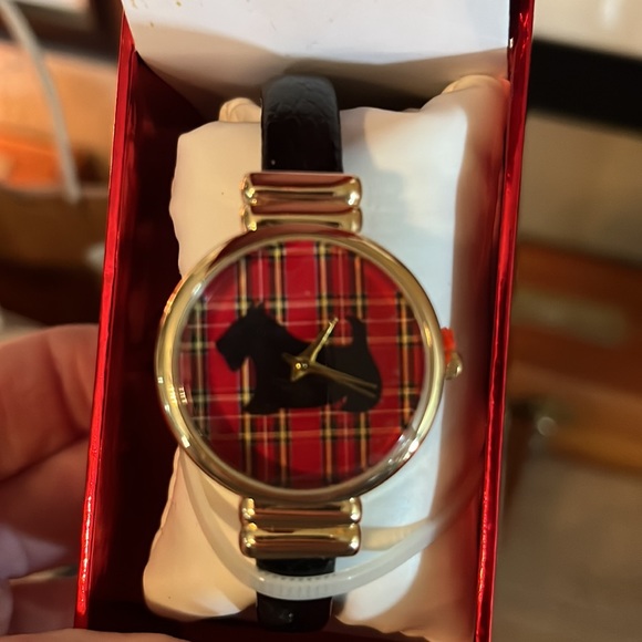 Plaid Scotty Dog Watch - Picture 3 of 3